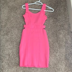 Hot pink bondage dress - perfect for Barbie!